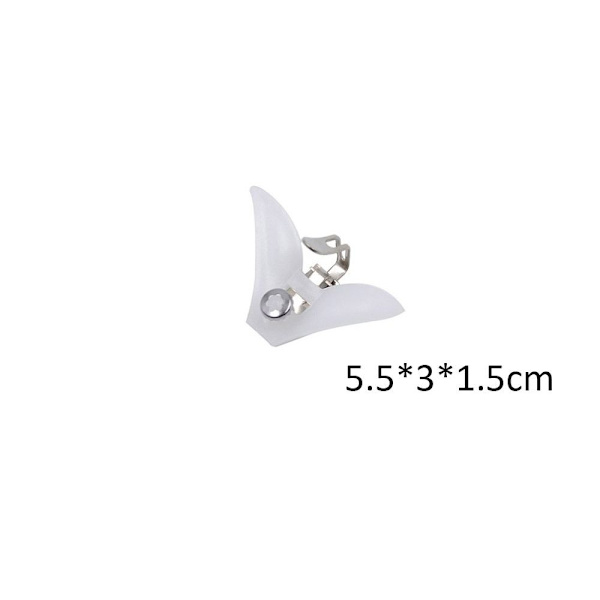 Slipsklips Spenne Slipsklips HVIT White