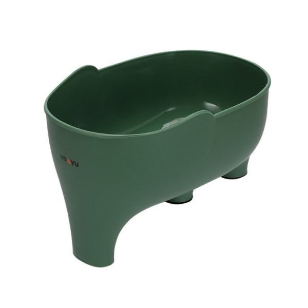 Elephant Drain Basket Hedelmä- ja vihanneskori VIHREÄ green