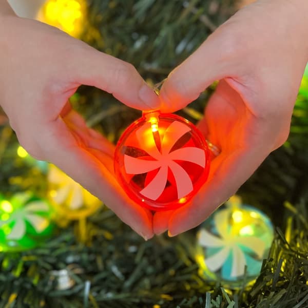 Candy String Lights LED Jul String Lights Dekor Lampa