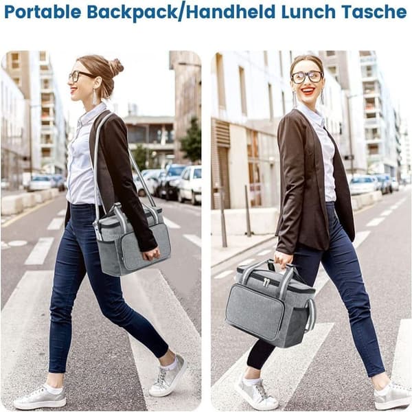 Cool Bag Lunch Bag GRÅ Grey