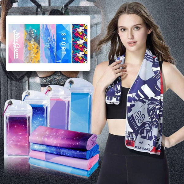 Kylmä urheilupyyhe Fitness Cool Towel CC C