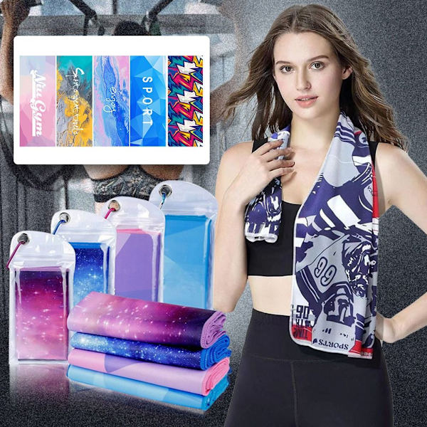 Kylmä urheilupyyhe Fitness Cool Towel DD D