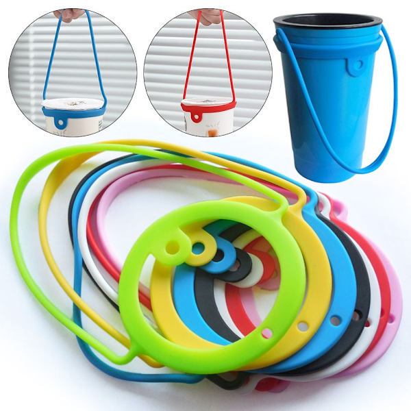 3st vattenflaska handtag isolerade tumblers RÖD RÖD red