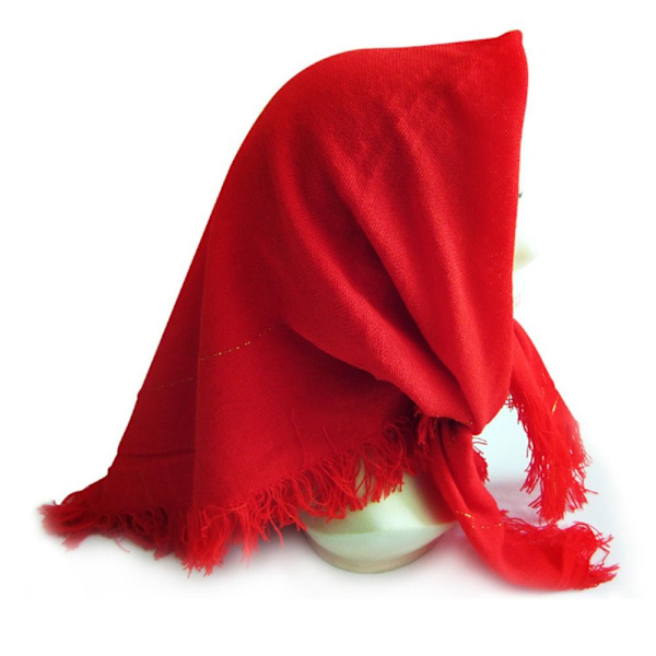 Fyrkantig Scarf Dam Scarf ROSE RED rose red