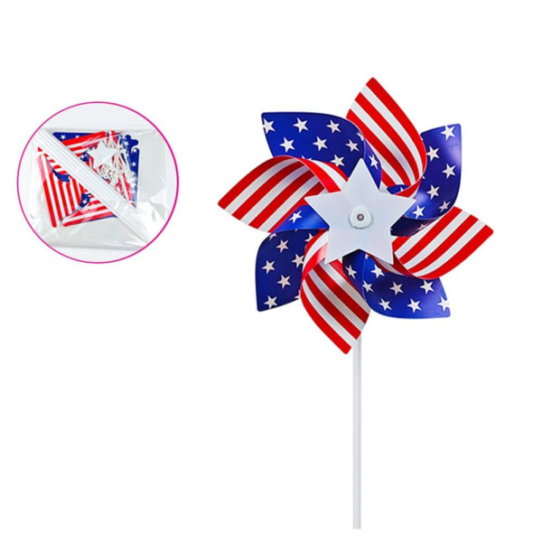 American Flag Windmill Lelu 15cm 15cm