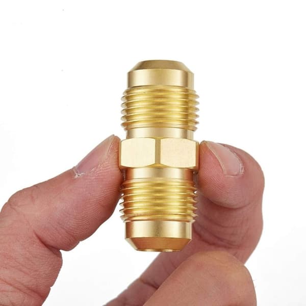 4 STK Pipe Flare Fitting Union Connector Gassadapter