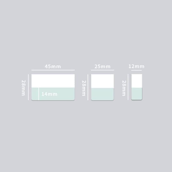 Sticky Index Tabs Side Flagg 840 stk