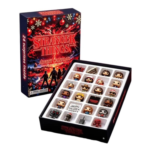 Stranger Things Julekalender 2026 – Julepynt, Juletræspynt