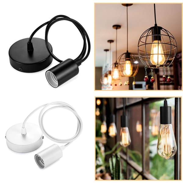 Led Lamp Base Lamphållare VIT white