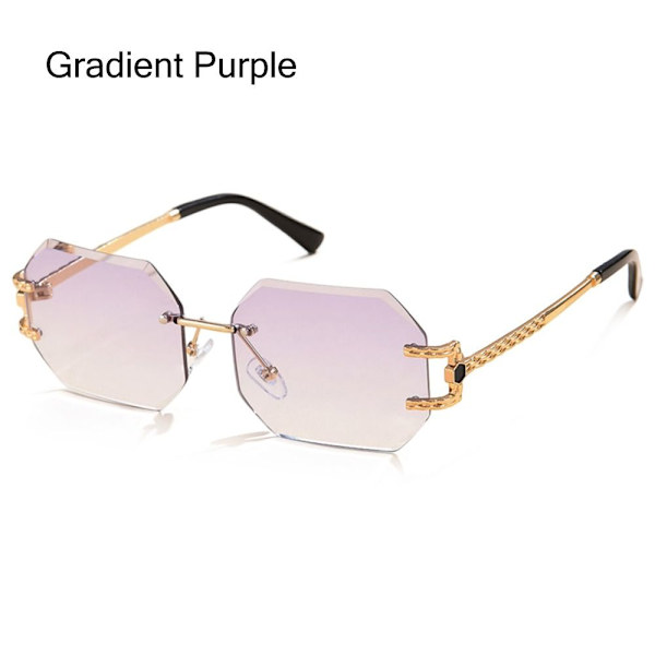 Monikulmaiset aurinkolasit Leikkauslinssit Aurinkolasit GRADIENT PURPLE Gradient Purple