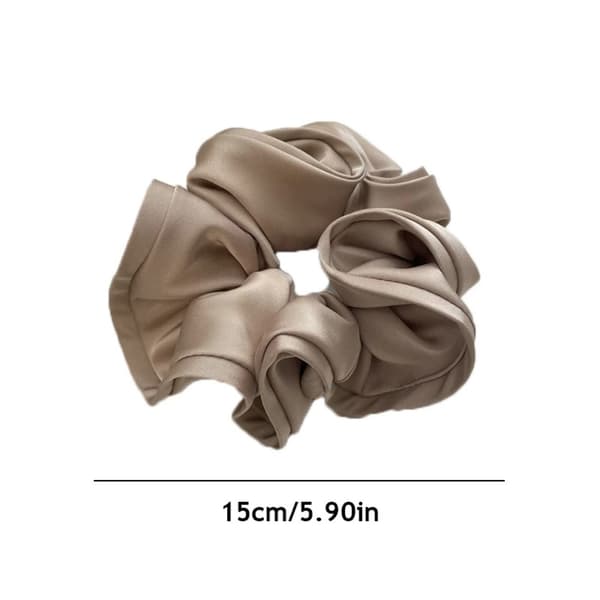 2 stk Elastiske hårbånd Oversized Scrunchies 7 7 7