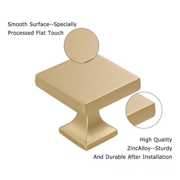 Skab Knop Kommode Skuffe Knop 5 STK 5 STK 5pcs