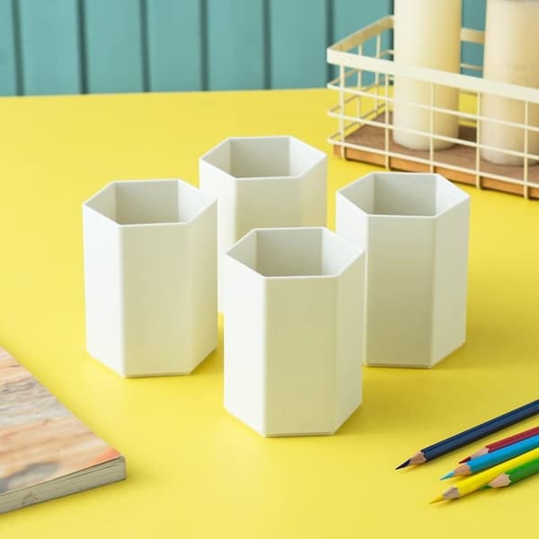 4 Pack Pencil Cup -kynäpidikkeiden organizer