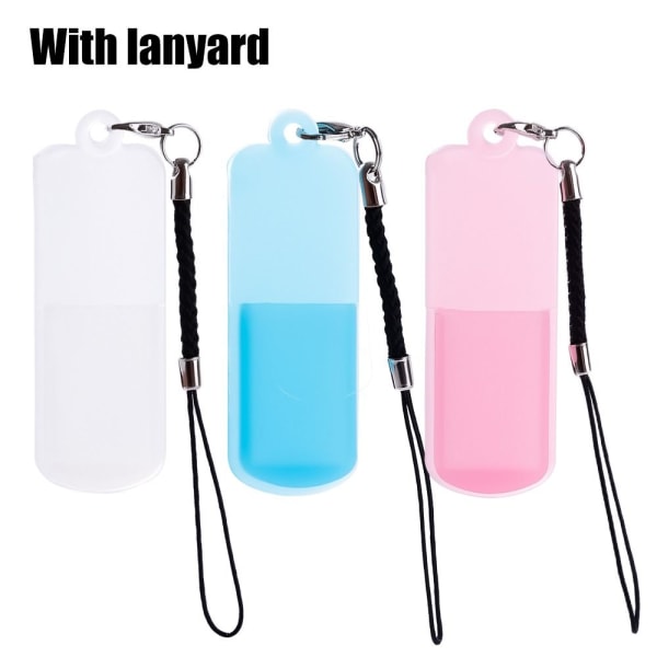 10 Stk U Disk Opbevaring Case U Disk Cover TRANSPARENT transparent