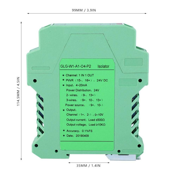 Telecom Signal Isolator Distributor Passive Module