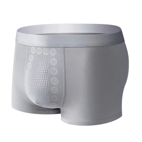 Energy Field Therapy Miesten Alusvaatteet Magnetic Therapy Miesten Grey XL