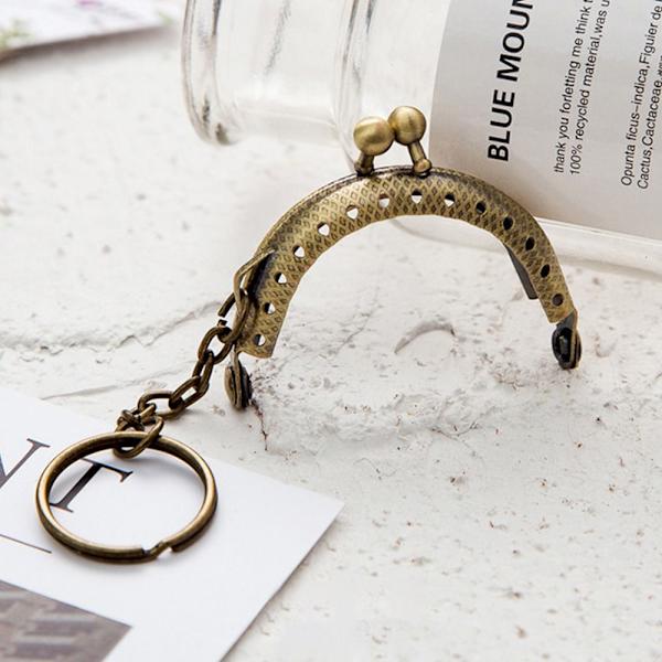 Kukkarokehys Kiss Clasp Kukkaro lukkokehys KULTA gold