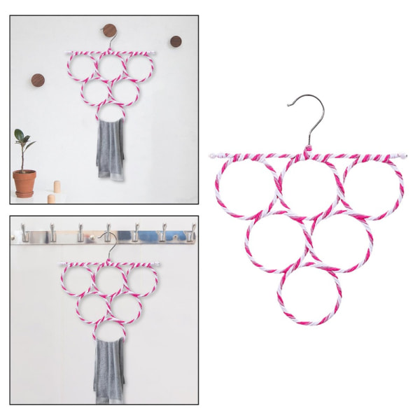 Huiviteline Huivinpidike 7 LOOP HUIVINPIDIKE 7 LOOP HUIVI 7 loop scarf holder