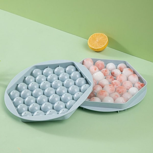 Hockey Ice Making Form Ice Cube Maker Mould BLÅ Blue