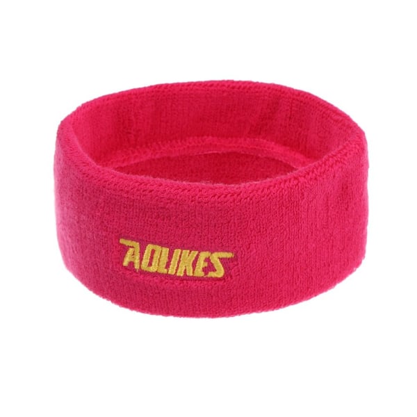 Bomuld Sweat Pandebånd Herre Sweatband ROSE RED rose red