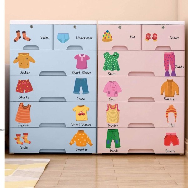 Tøjmærkat Decal Garderobe Tøj Klassificering Indretning
