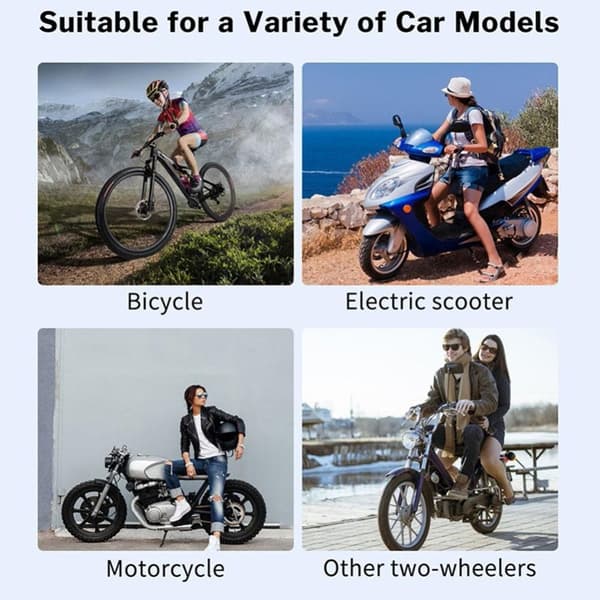 Motorcykel TPMS Däcktrycksövervakningssystem