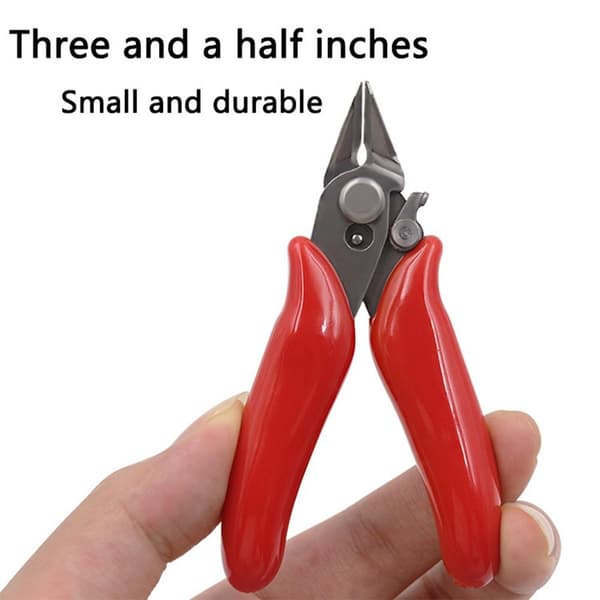 2stk Elektrisk ledningskabelkutter Mini flushtang Diagonal 2PCS