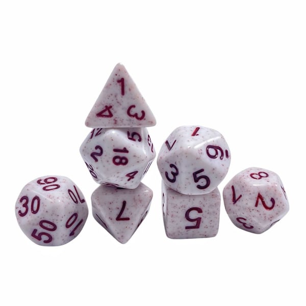 7 st/ set DND-tärningar Polyedriska tärningar STYLE 2 STYLE 2 Style 2