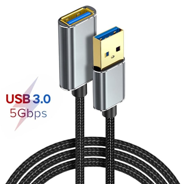 USB 3.0 forlængerkabel Dataledning 2M 2m