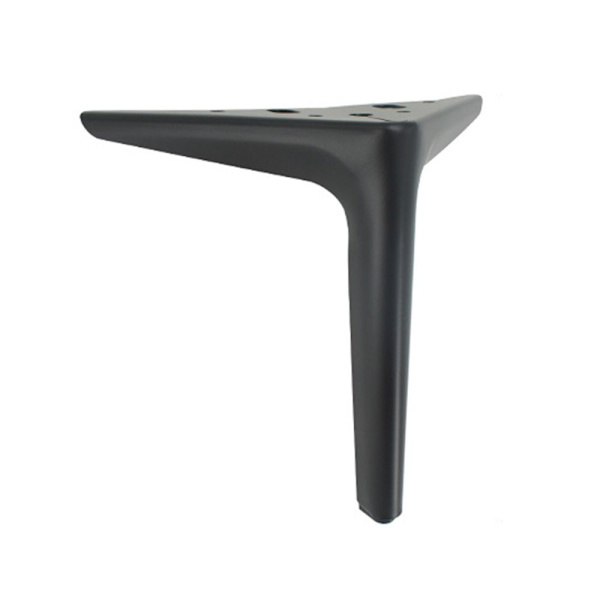 Sengebjelkestøtte Møbelben SVART 12CM Black 12cm
