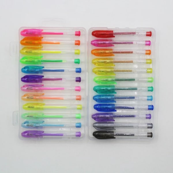 Mini Glitter Gel Pen 24 Pack 24 Färger
