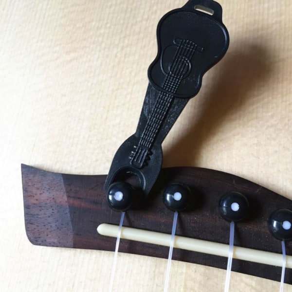 20 Stk Guitar String Picker Fixing Syl Remover SORT black