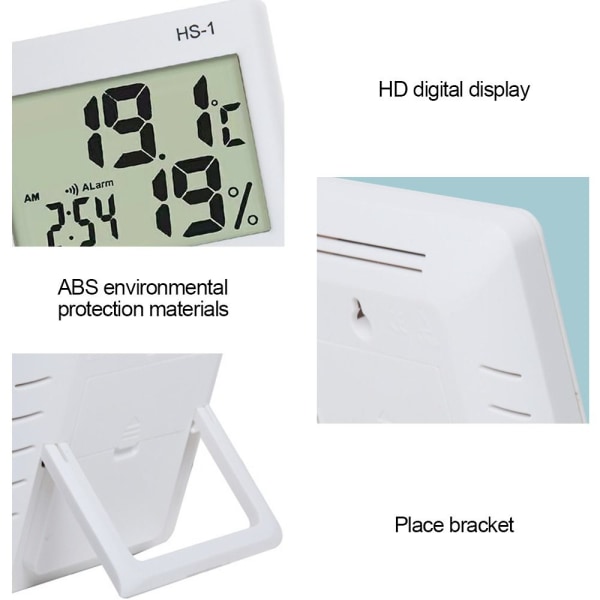 Digital termo-hygrometer Elektronisk termometer hygrometer