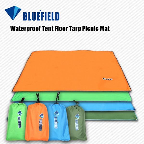 Telttalattia Tarpeellinen piknikmatto SININEN 115X220CM Blue 115x220cm