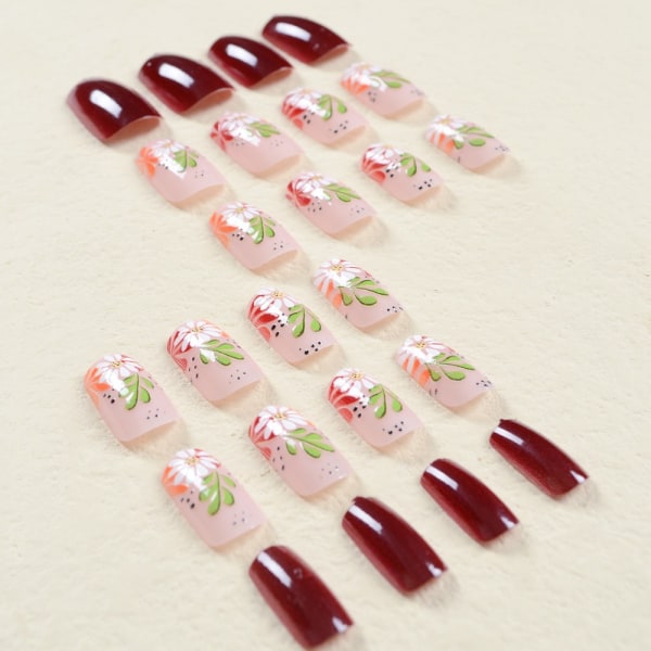 Franska Fake Nails False Nail SN135 SN135 SN135