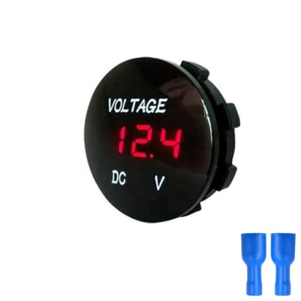 Digital Voltmeter Testare Voltmeter LED Display Panel grön