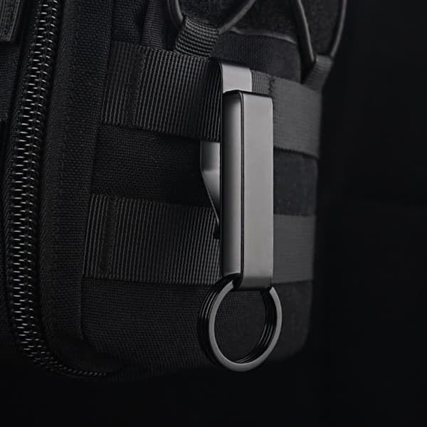 Molle Webbing Spännen Midja Hängande Spänne SILVER Silver