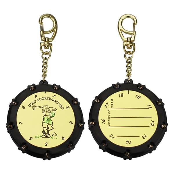 Golf Stroke Counter Golf Scoreer SILVER Silver