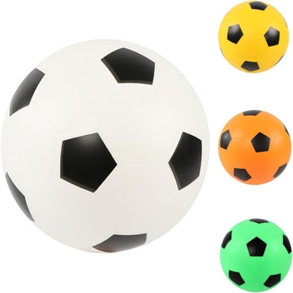 Handleshh Silent Football Foam Fotballball HVIT 6IN White 6in
