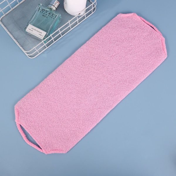 Bath Exfoliation Cloth Badedusjverktøy ROSA pink
