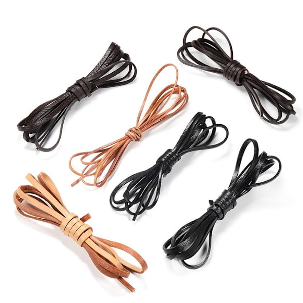 Läderrep Läder Topplager MÖRKBRUN dark brown