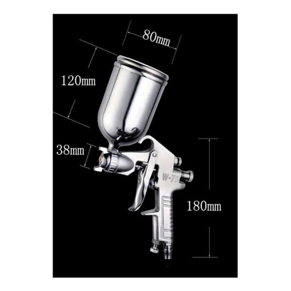Sprøytepistol Pneumatisk sprøytepistol GRAVITY TYPE GRAVITY TYPE Gravity type