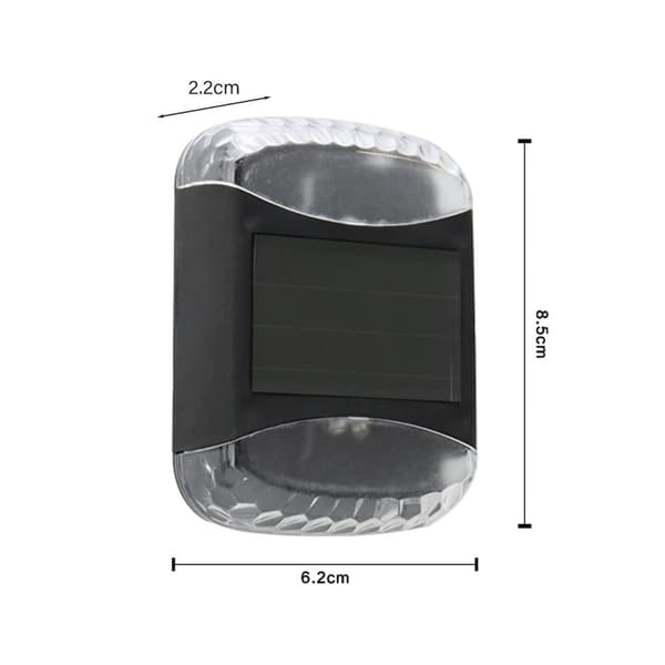 4 kpl LED aurinkolamppu seinävalaisin yövalot