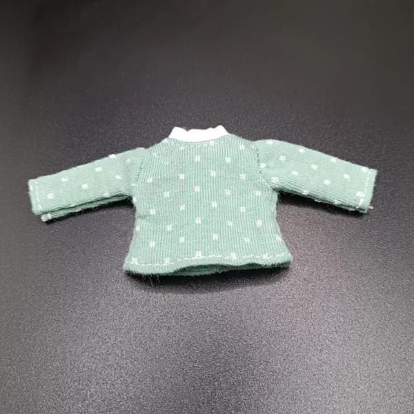 Docka T-shirt Bomull Dot Blus RÖD Red
