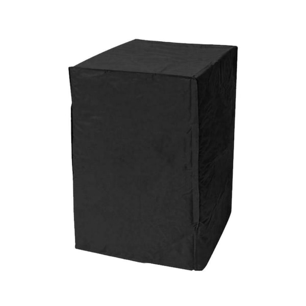 Terrassestolebetræk Sæde Støvbetræk SORT 68X68X120CM black 68x68x120cm