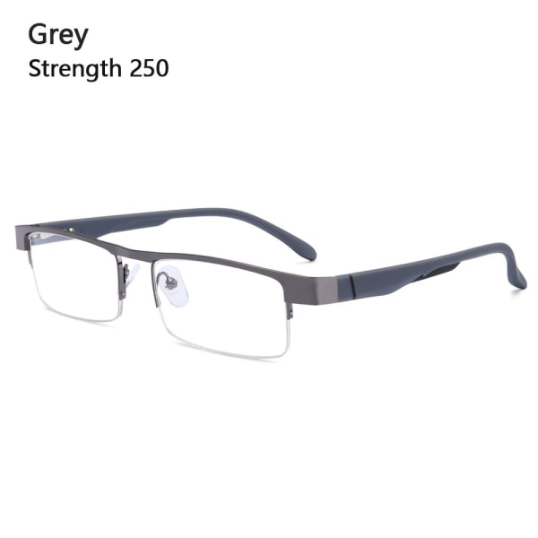 Business Läsglasögon Ultralätt Båge GRÅ STRENGTH 250 grey Strength 250
