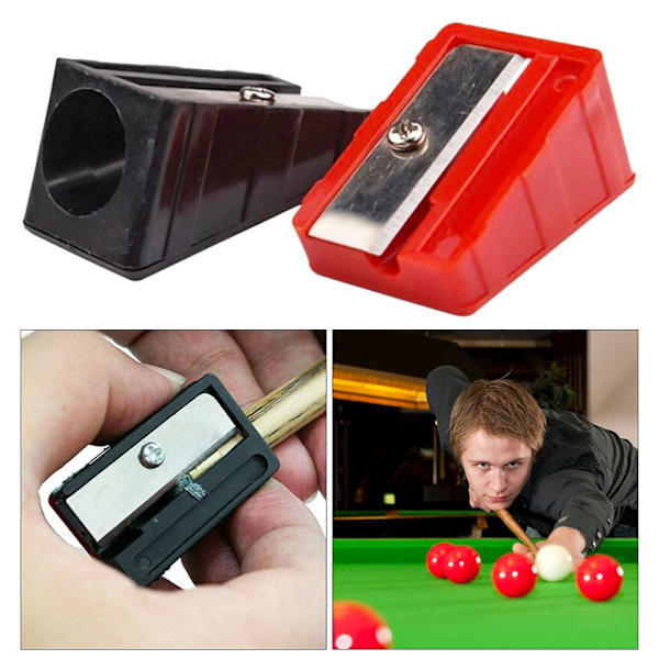 5 kpl Cue Tip -kynän teroitin PUNAINEN PUNAINEN red
