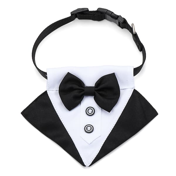 Hund Halsbånd Formelle Slips SORT S black S