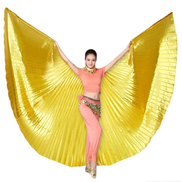 Belly Dance Wings Isis Wings GOLD EI AUKI EI AUKI Gold Not Open-Not Open