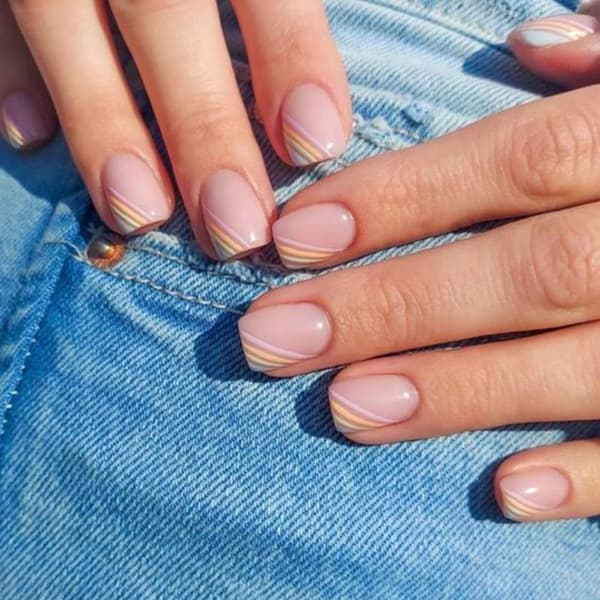 French Fake Nails False Nail 1 1 1